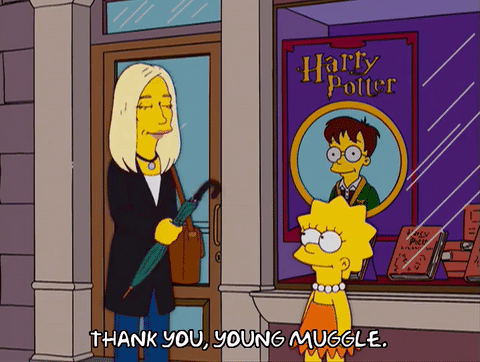 J.K Rowling e Marge Simpson