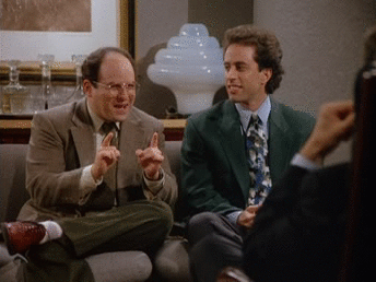 Image result for george costanza nothing gif