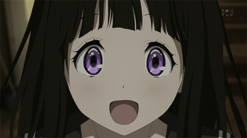 Resultado de imagen para excited anime girl gif